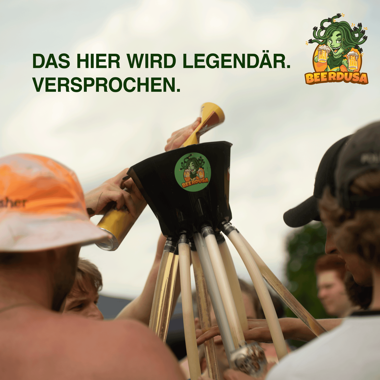 Beerdusa 8er Biertrichter - Das Original